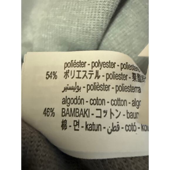 NEW Zara Women's Gray Knit Long Sleeve Crew Neck Pullover Sweater Top Size L - Picture 4 of 4